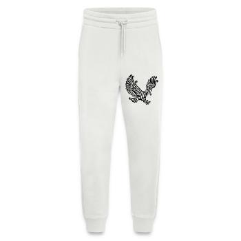 Schwarzer Adler - Jogginghose - made by SPREAD - OFF WHITE - Vorne