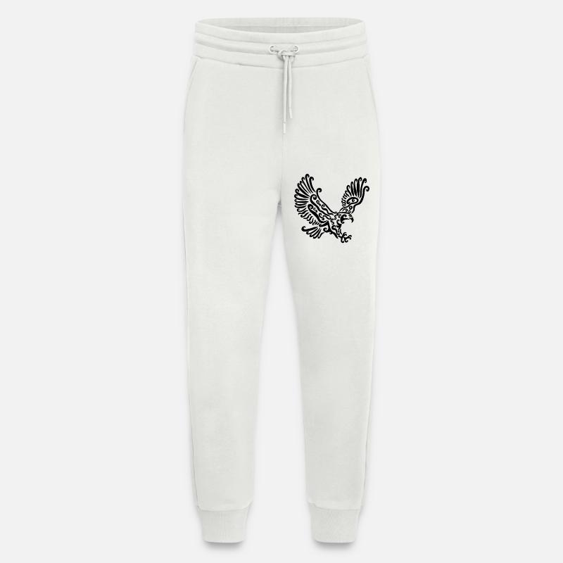 Black Eagle - Jogging Pants - made by SPREAD  - OFF WHITE