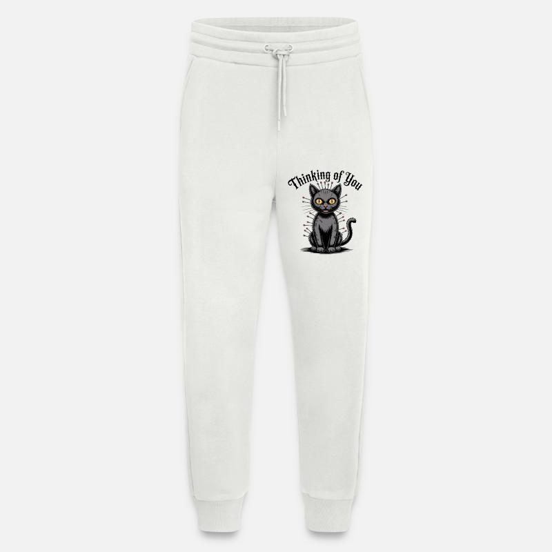 Voodoo Cat denkt an dich - Jogginghose - made by SPREAD - OFF WHITE
