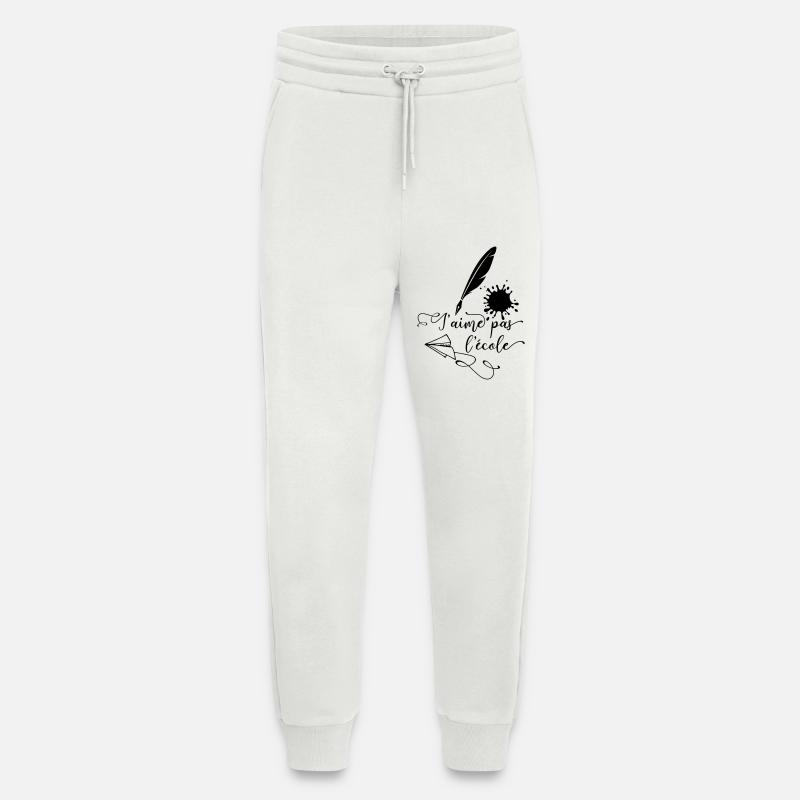 Ich mag die Schule nicht - Jogginghose - made by SPREAD - OFF WHITE