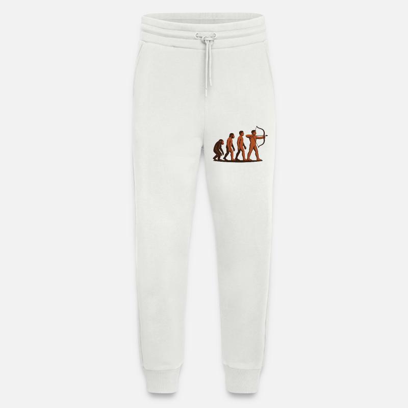 Evolution Bogenschießen Bogen Ziel Bogenschütze - Jogginghose - made by SPREAD - OFF WHITE