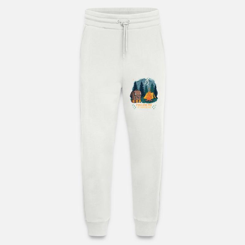 Lighted Nature Adventure with Campfire - Jogging Pants - made by SPREAD  - OFF WHITE