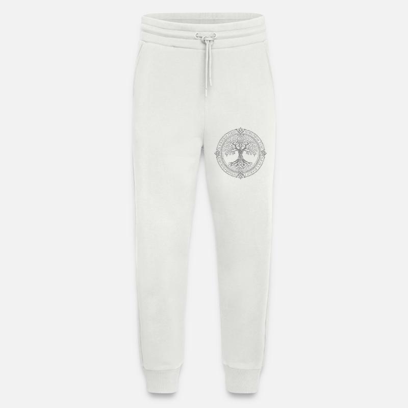 Baum des Lebens Symbol Runen Wikinger - Jogginghose - made by SPREAD - OFF WHITE