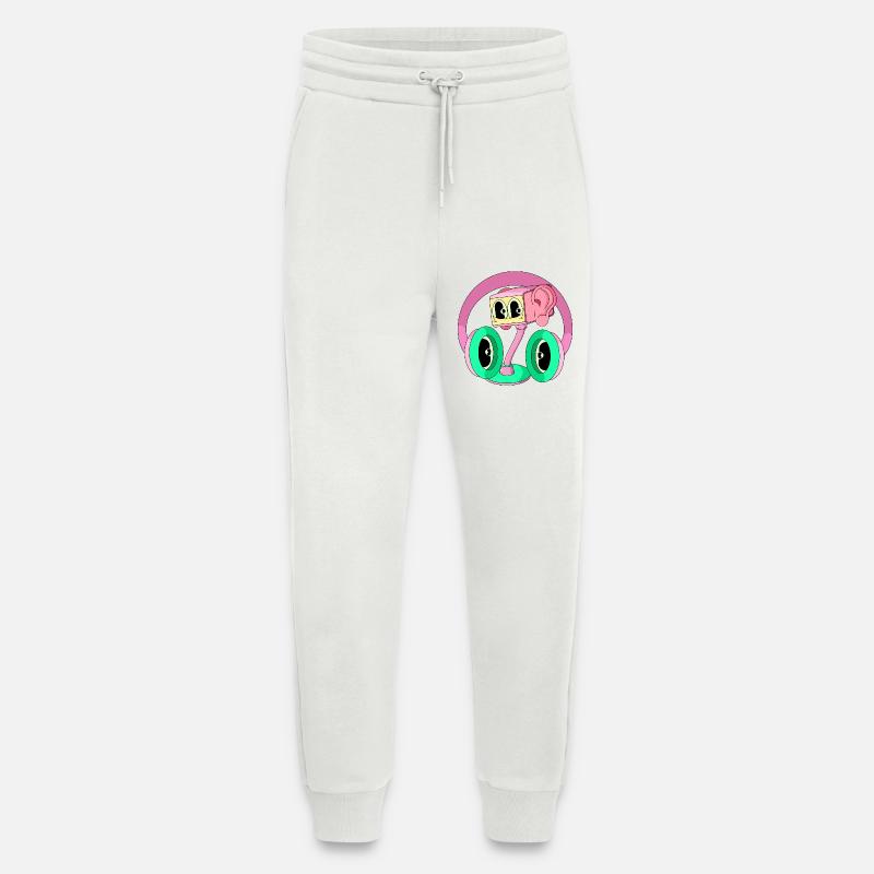 FREQUENCY - Jogging Pants - made by SPREAD  - OFF WHITE