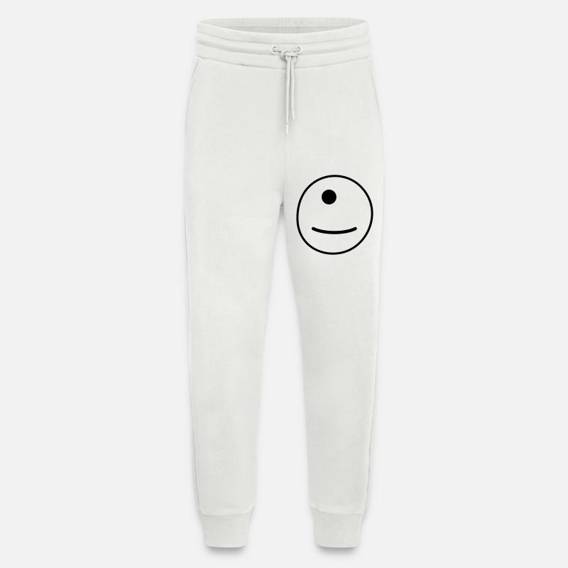 Geometrisches Mandala Muster - Jogginghose - made by SPREAD - OFF WHITE