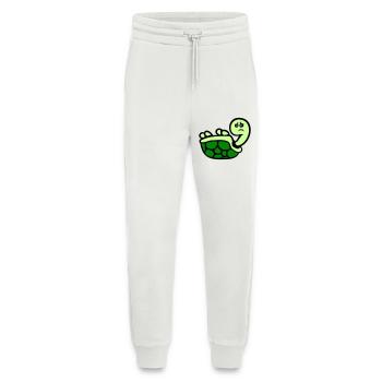 Turtle tipped over on its back lying sad - Jogging Pants - made by SPREAD  - OFF WHITE - Front