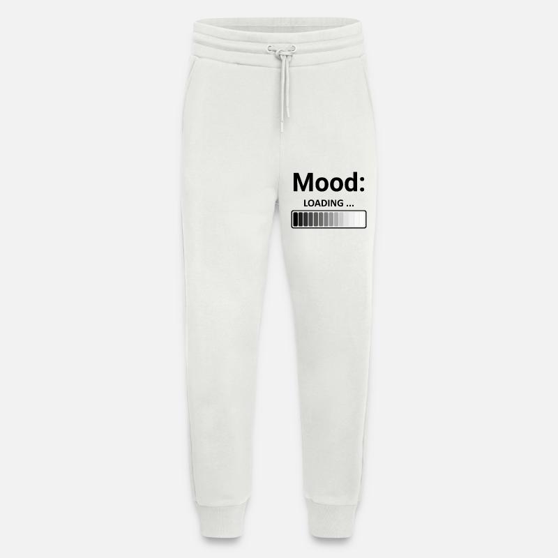 Mood Loading Stilvolles Design Ladestange - Jogginghose - made by SPREAD - OFF WHITE