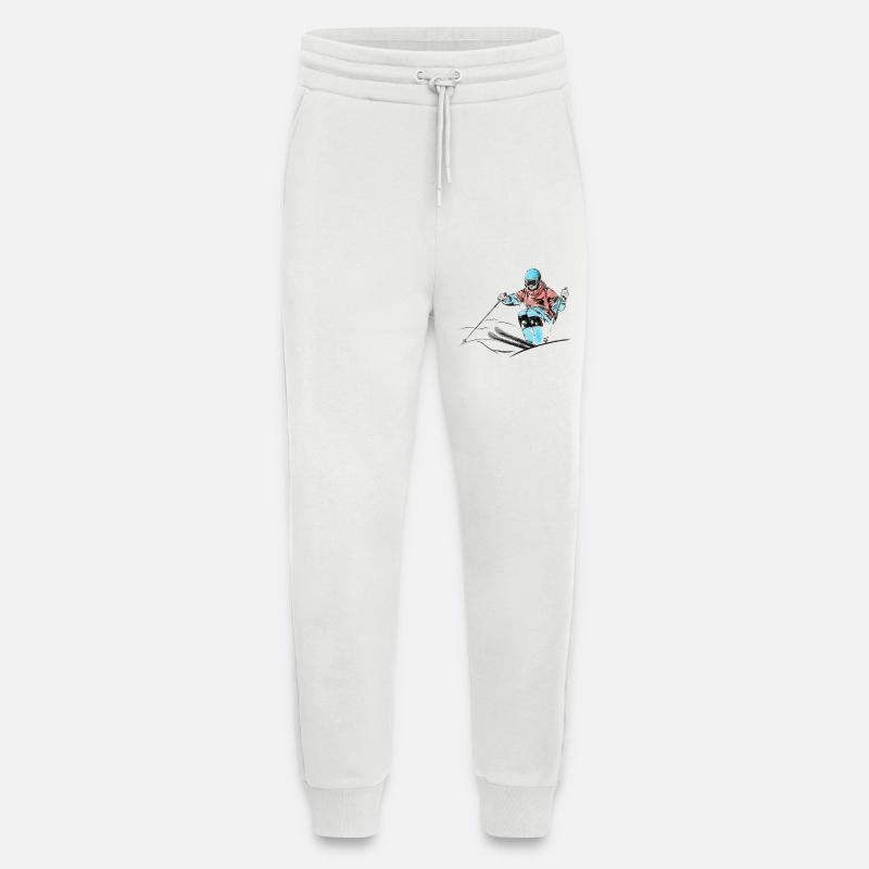 Mogul skiing - Jogginghose - made by SPREAD - OFF WHITE