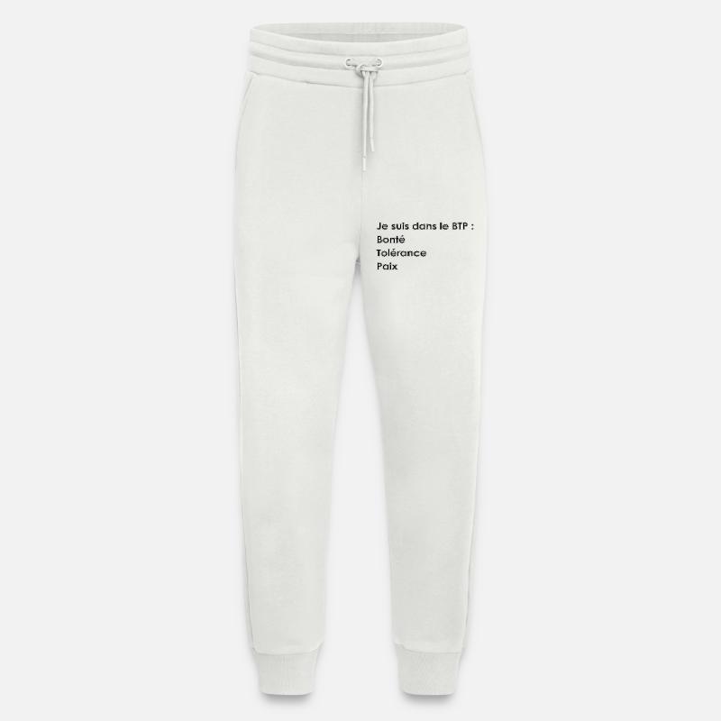 Ich bin in der Baubranche tätig - Jogginghose - made by SPREAD - OFF WHITE