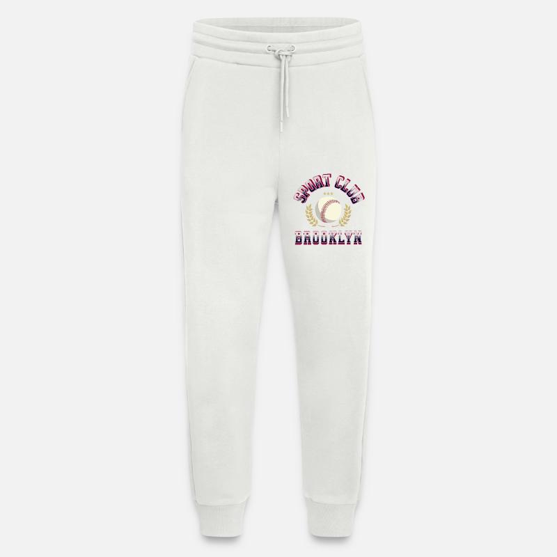 Baseball Teamgeist Emblem - Jogginghose - made by SPREAD - OFF WHITE
