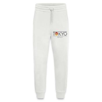 Tokio Neon Sonne Motiv - Jogginghose - made by SPREAD - OFF WHITE - Vorne