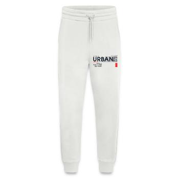 Horizon urbain en denim - Pantalon de jogging bio décontracté fabriqué en UE - OFF WHITE - Devant