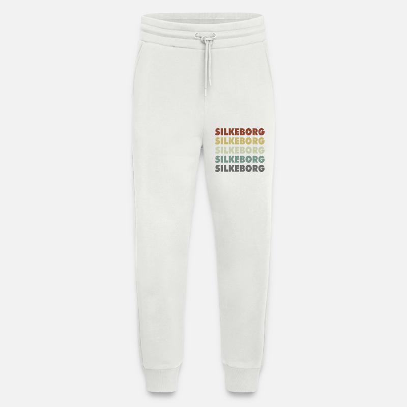 Silkeborg - Denmark - Denmark - Scandinavia - Jogging Pants - made by SPREAD  - OFF WHITE