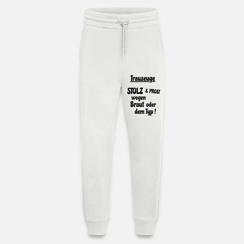 Trauzeuge - Jogginghose - made by SPREAD - OFF WHITE
