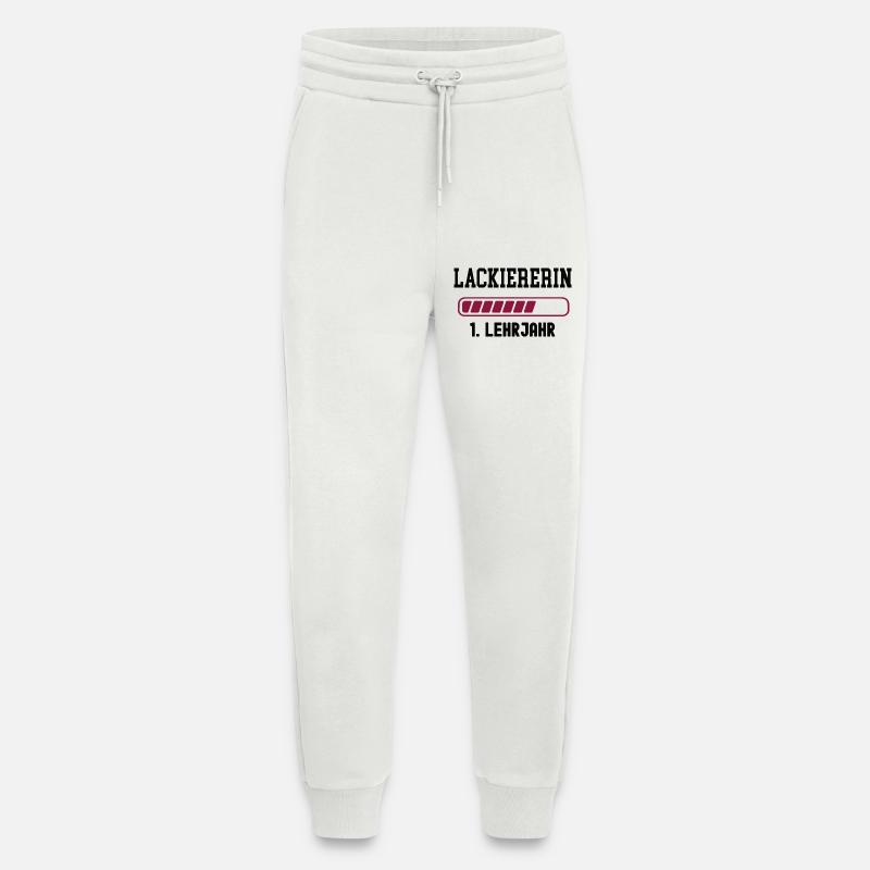 Apprenticeship varnisher 1st year painter apprenticeship - Jogging Pants - made by SPREAD  - OFF WHITE