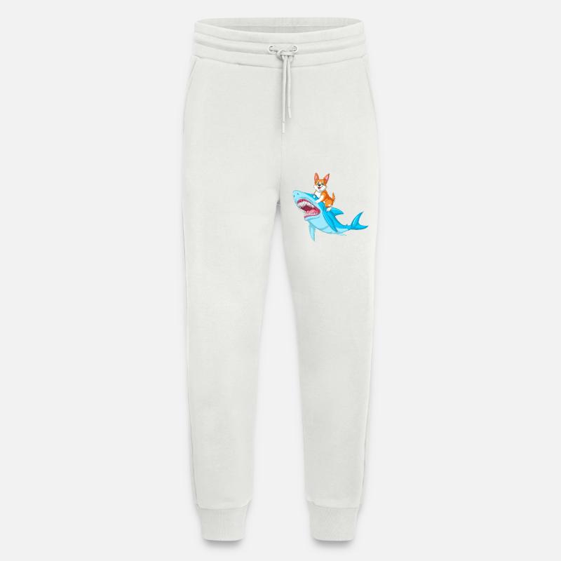 Corgi-Reithai lustiges Tierhemd - Jogginghose - made by SPREAD - OFF WHITE