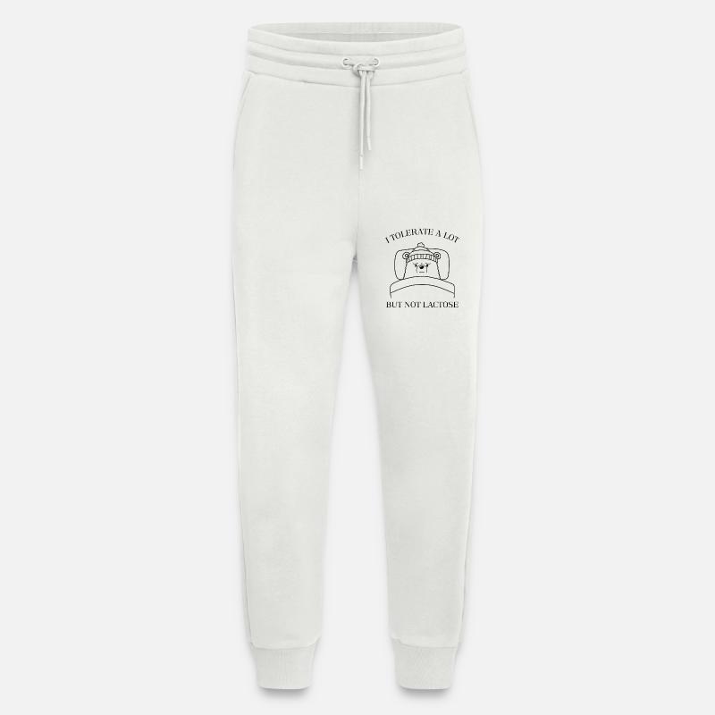 Cozy Teddy – No Lactose Allowed - Jogginghose - made by SPREAD - OFF WHITE