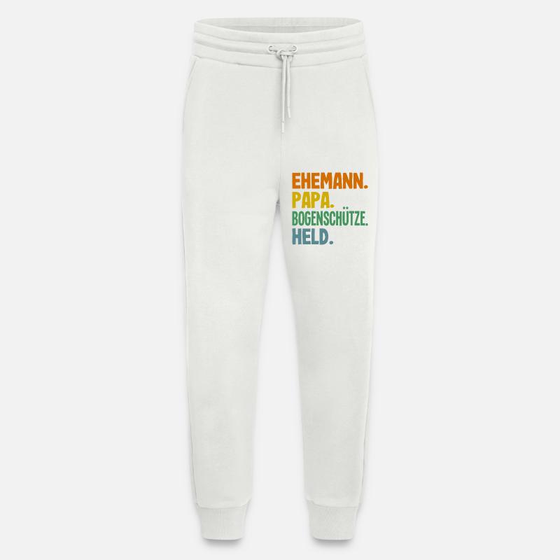 Bogenschießen Bogenschütze Geschenk - Jogginghose - made by SPREAD - OFF WHITE