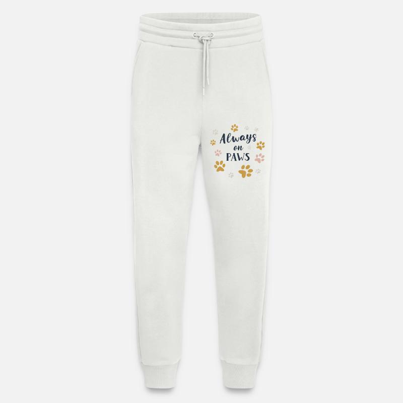 Immer auf den Pfoten - Jogginghose - made by SPREAD - OFF WHITE