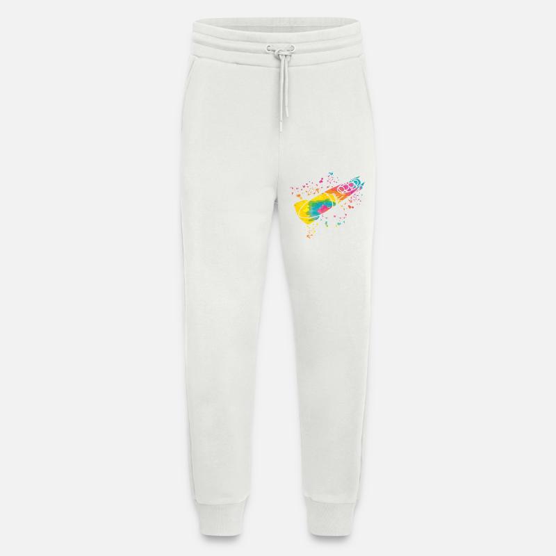 Bobfahrer Bobschlitten Viererbob - Jogginghose - made by SPREAD - OFF WHITE
