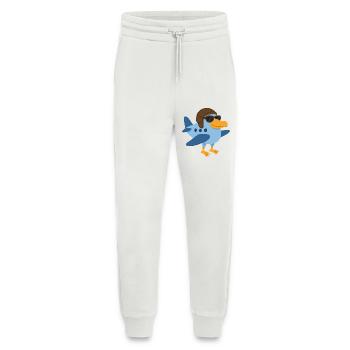 A super bird plane - Jogging Pants - made by SPREAD  - OFF WHITE - Front