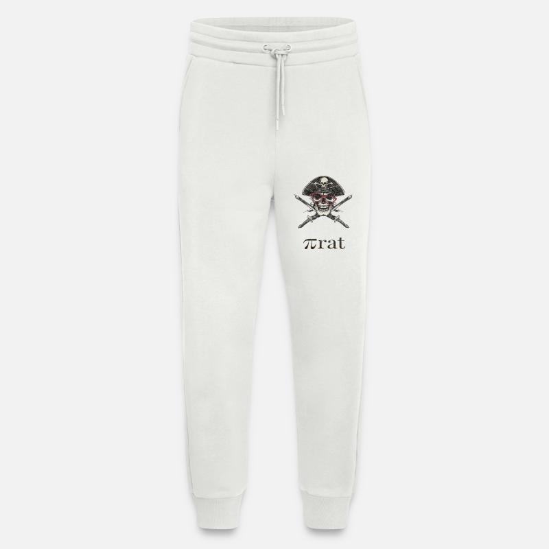 Nerd Pirate – Clever Minds Hijack Better - Jogging Pants - made by SPREAD  - OFF WHITE