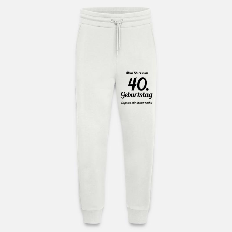 Passt seit 40 - Jogginghose - made by SPREAD - OFF WHITE