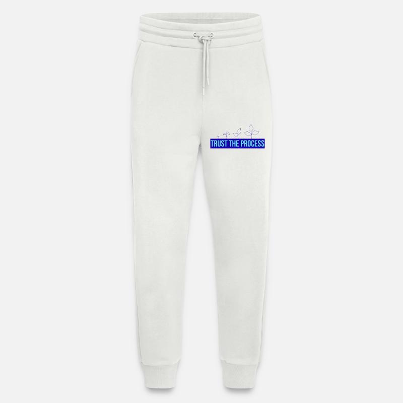 Vertrau Dem Prozess Pflänzchen - Jogginghose - made by SPREAD - OFF WHITE