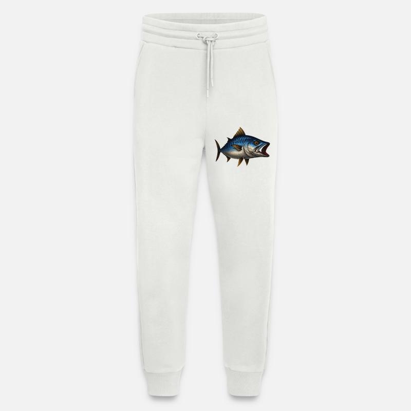 Dynamischer Blauflossen-Thunfisch Illustration - Jogginghose - made by SPREAD - OFF WHITE