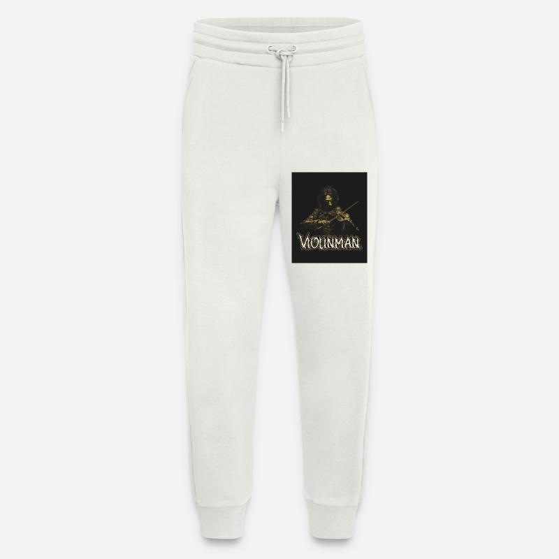Violinman Dunkle Geigenkraft - Jogginghose - made by SPREAD - OFF WHITE