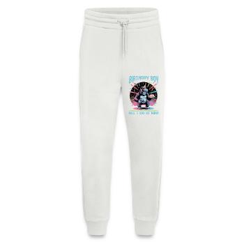 Anniversaire Gamer VR - Pantalon de jogging bio décontracté fabriqué en UE - OFF WHITE - Devant