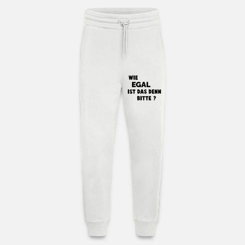 How does it matter - Jogging Pants - made by SPREAD  - OFF WHITE