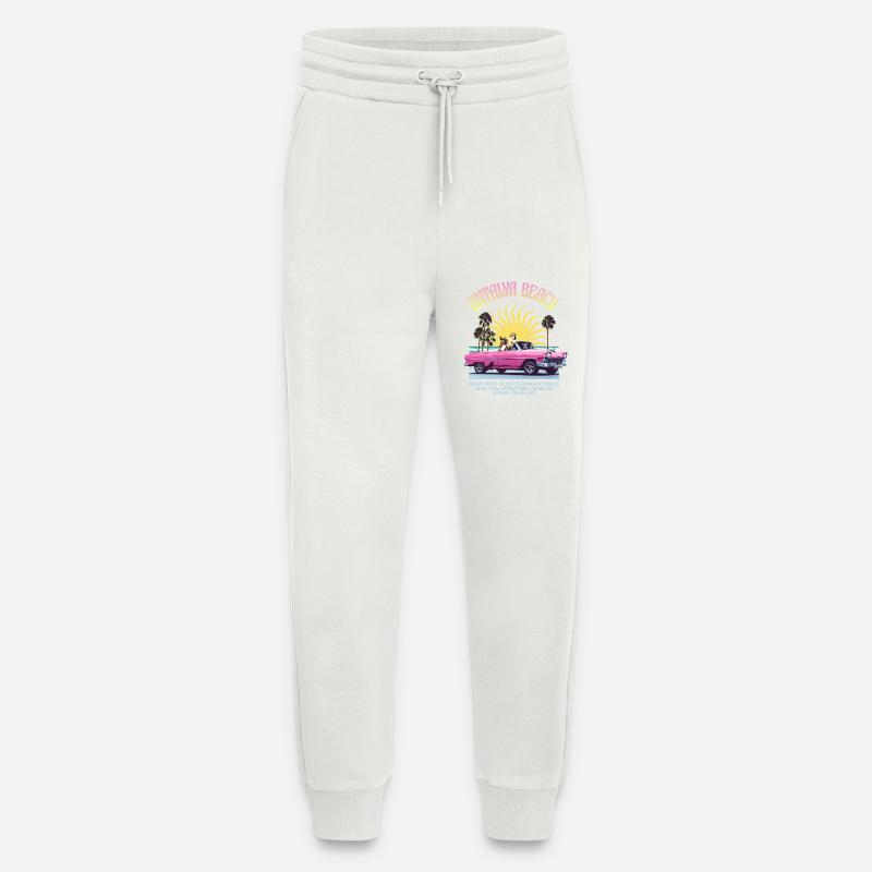 Antalya Beach Retro Design – Summer Vibes - Jogginghose - made by SPREAD - OFF WHITE