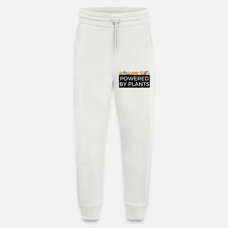 Powered by Plants Tee Design Veggie - Jogging Pants - made by SPREAD - OFF WHITE