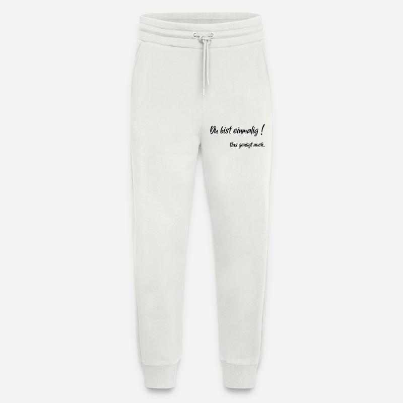 einmalig genuegt - Jogginghose - made by SPREAD - OFF WHITE