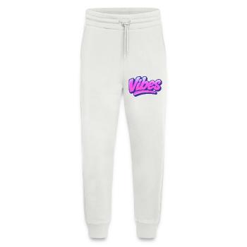Vibes lettering - Jogging Pants - made by SPREAD  - OFF WHITE - Front