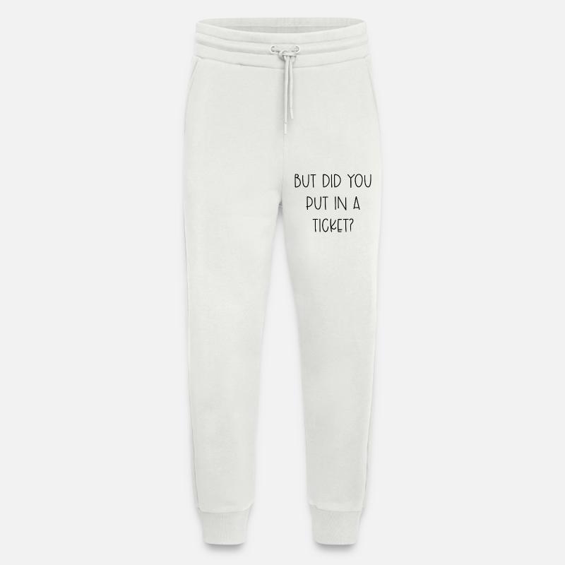 Lustiges IT-Support-Tech-Helpdesk-Ticket-Geschenk - Jogginghose - made by SPREAD - OFF WHITE