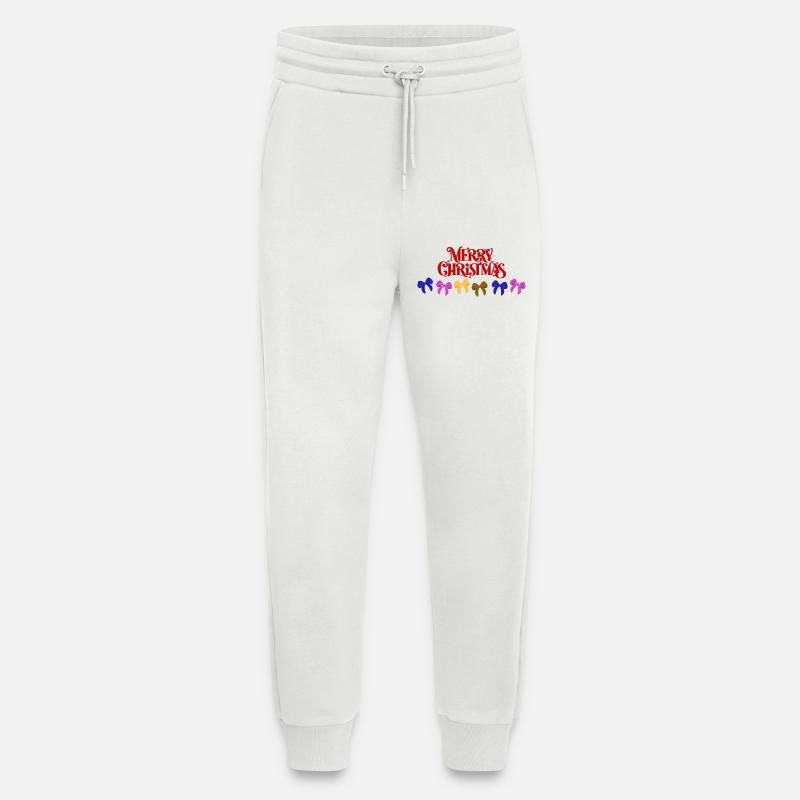 Frohe Weihnachten Bogenparade - Jogginghose - made by SPREAD - OFF WHITE