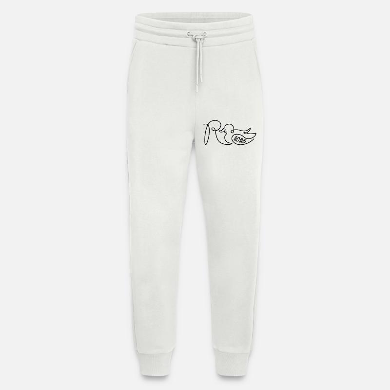 Pension one line - 2026 Finally done - Jogging Pants - made by SPREAD  - OFF WHITE