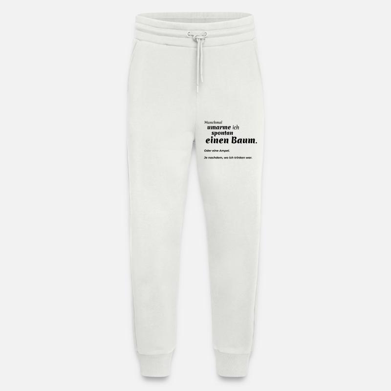 Baeume umarmen - Jogginghose - made by SPREAD - OFF WHITE