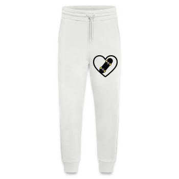 Skateboard Herz Sport Street Leidenschaft - Jogginghose - made by SPREAD - OFF WHITE - Vorne