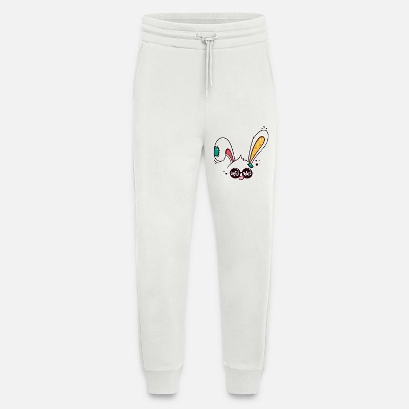Easter Vibes Easter Bunny - Jogging Pants - made by SPREAD  - OFF WHITE