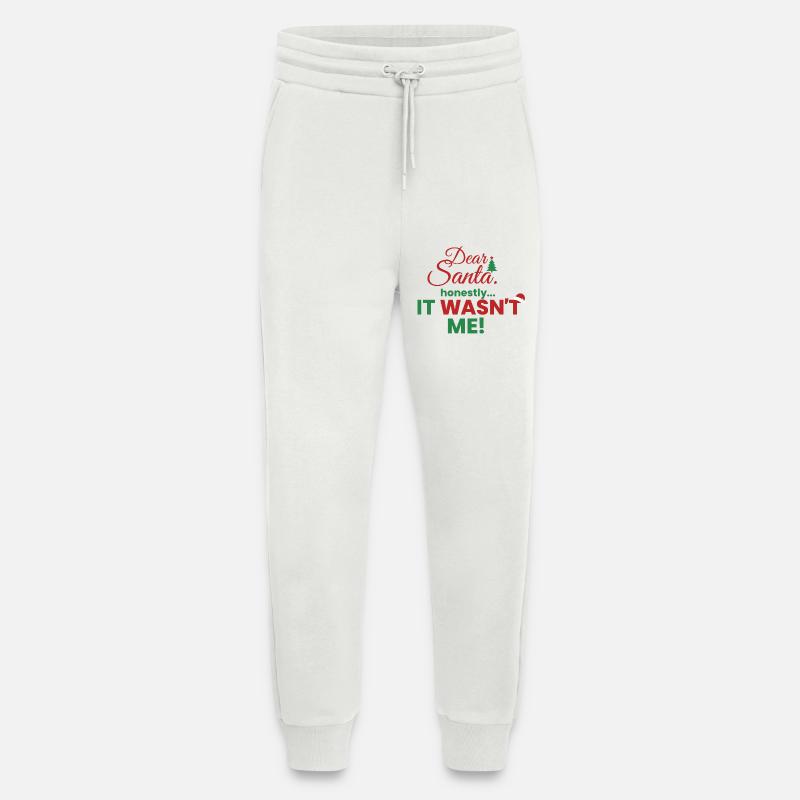 Dear Santa – Ehrlich, ich war’s nicht! - Jogginghose - made by SPREAD - OFF WHITE