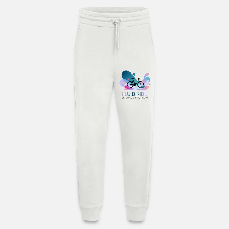 Fluid Ride Umarme den Flow - Jogginghose - made by SPREAD - OFF WHITE