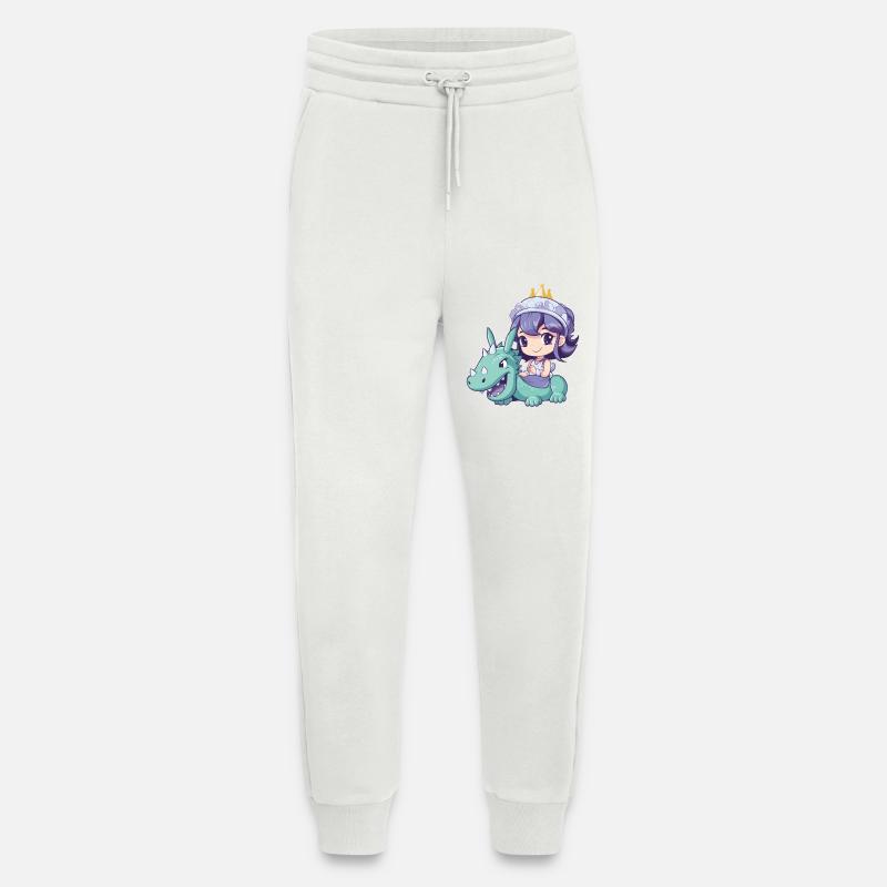 Prinzessin Drache Comic - Jogginghose - made by SPREAD - OFF WHITE