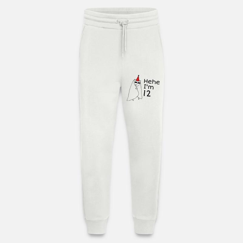12-jähriges Jubiläum – 12-jähriges Jubiläumsgeschenk - Jogginghose - made by SPREAD - OFF WHITE