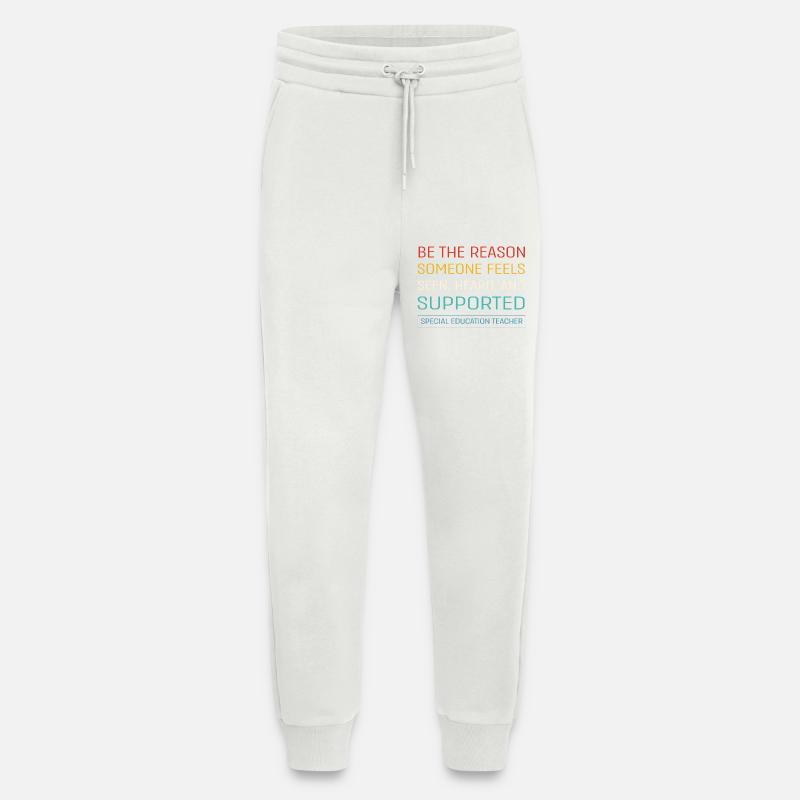 Sonderschule Lehrer Förderschule Pädagoge - Jogginghose - made by SPREAD - OFF WHITE