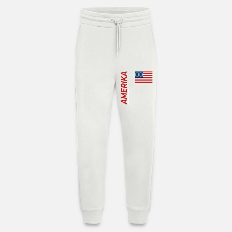 Baltimore - Jogging Pants - made by SPREAD  - OFF WHITE