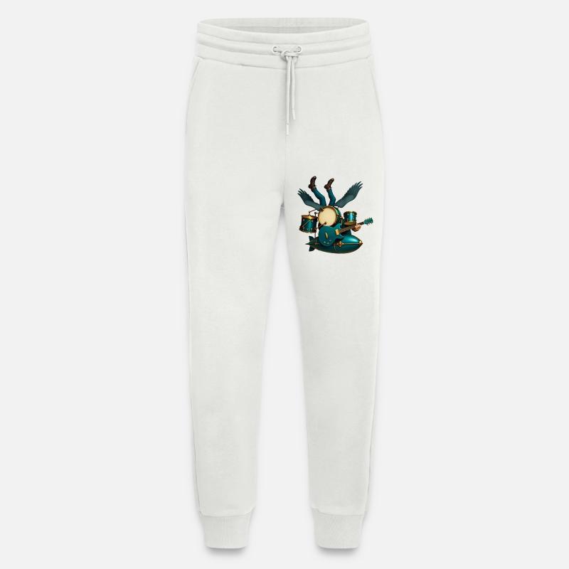 ZEPPELIN BAND – Ton & Bild - Jogginghose - made by SPREAD - OFF WHITE