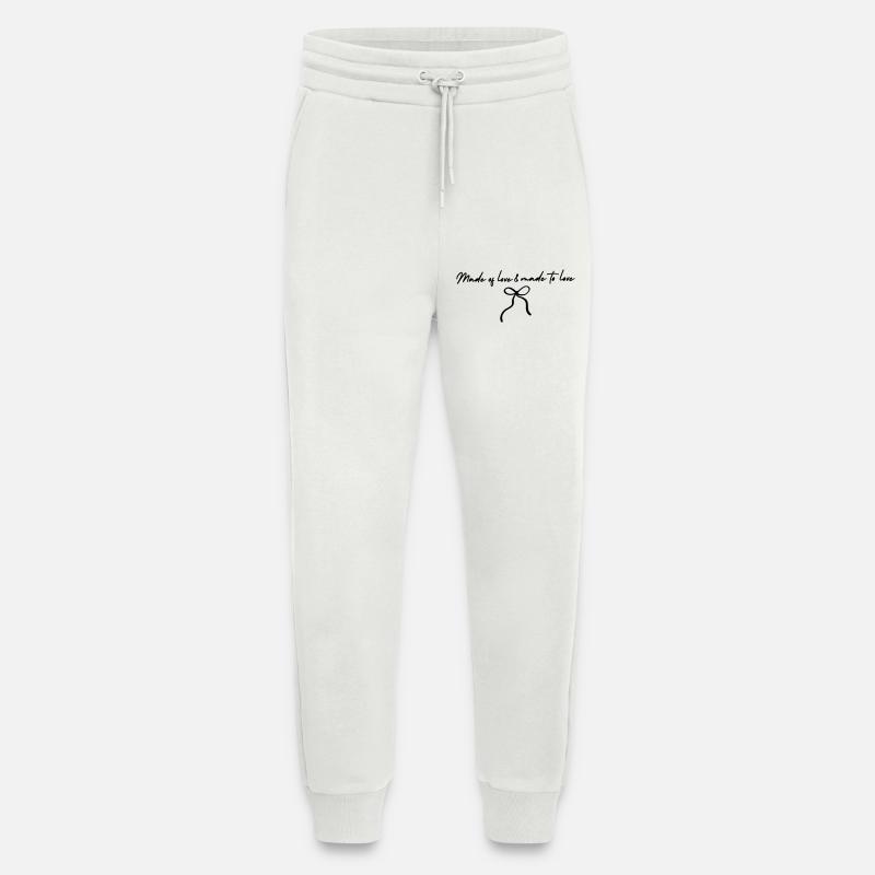 Please upload design - Jogging Pants - made by SPREAD  - OFF WHITE
